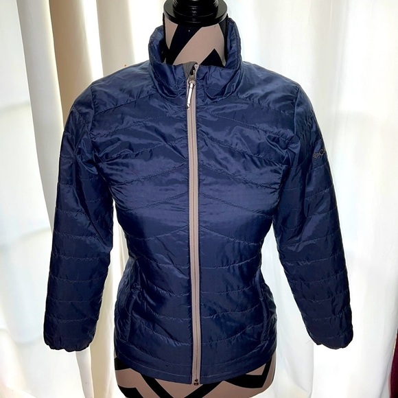 GIRLS Columbia Omni-Heat Medium Jacket - Picture 1 of 7